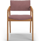 Cadeira Para Sala De Jantar Estar Living Giorgia L02 Suede Ro