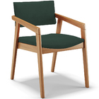 Cadeira Para Sala De Jantar Estar Living Giorgia L02 Suede Ve