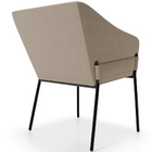 Cadeira Para Sala De Jantar Estar Living Olívia L02 Bouclê Be