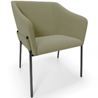 Cadeira Para Sala De Jantar Estar Living Olívia L02 Bouclê Ol