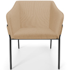 Cadeira Para Sala De Jantar Estar Living Olívia L02 Linho Beg