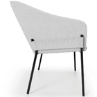 Cadeira Para Sala De Jantar Estar Living Olívia L02 Linho Cin