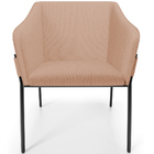 Cadeira Para Sala De Jantar Estar Living Olívia L02 Linho Ros