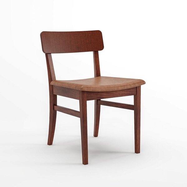 Cadeira Para Sala De Jantar Estofada Jazz Castanho/caramelo 1