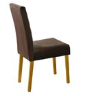 Cadeira Para Sala De Jantar Estofada Veludo Buenos Aires Mark