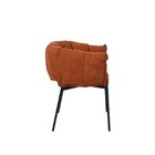 Cadeira Para Sala De Jantar Joy Estofada Com Base De Aço Terr