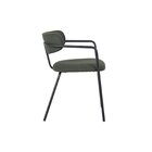 Cadeira Para Sala De Jantar Lile Tecido Verde