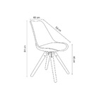 Cadeira Para Sala De Jantar Luísa Preto - D'rossi