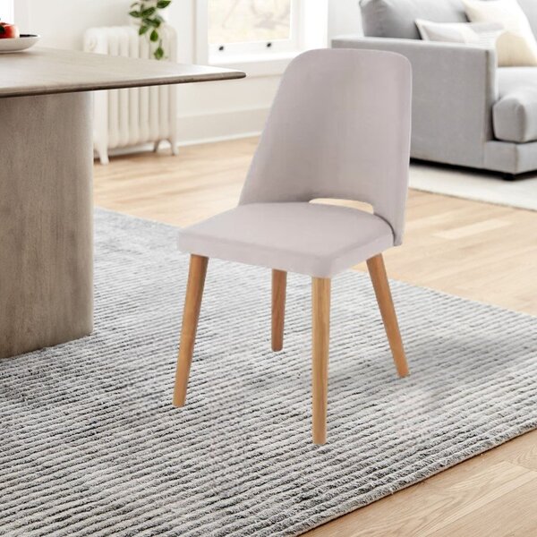 Cadeira Para Sala De Jantar Madeira Maciça Estofada Malta Yes