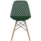 Cadeira Para Sala De Jantar Maglia Pp Dsw Verde Militar