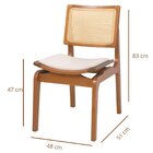 Cadeira Para Sala De Jantar Milão  Nozes