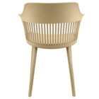 Cadeira Para Sala De Jantar Montreal Marcela Estofada Nude