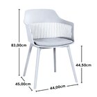 Cadeira Para Sala De Jantar Montreal Marcela Estofada Preto