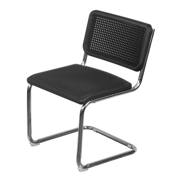 Cadeira Para Sala De Jantar Sem Braço Cesca  Preto