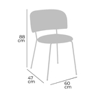 Cadeira Para Sala De Jantar Shell Verde/preto