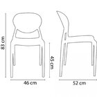 Cadeira Para Sala De Jantar Slick I'm In Home Mushroom