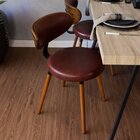 Cadeira Para Sala De Jantar Toscana Rivatti Marrom