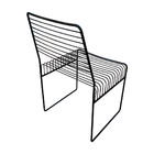 Cadeira Para Sala De Jantar Tubular Preta Aramada Sun