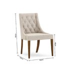 Cadeira Para Sala De Jantar Violeta Cru