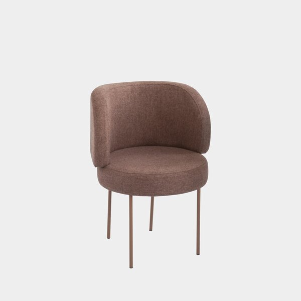 Cadeira Para Sala De Jantar Zurique Figo/terracota