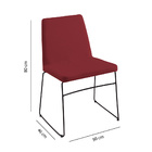 Cadeira Paris T1076-daf Mobiliário - Marsala