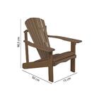 Cadeira Pavão De Descanso Em Madeira Maciça Varanda