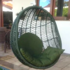 Cadeira Pendurada De Área Externa Corda Náutica Balanço