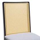 Cadeira Pérola Madeira Maciça Com Telinha - Preto Assento Est