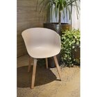 Cadeira Pés Em Madeira Cássia   Nude