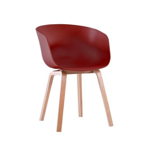 Cadeira Pés Em Madeira Cássia Rivatti Móveis Marsala