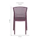 Cadeira Peti Berinjela