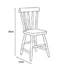 Cadeira Piratini Mel Brilho - Piratini