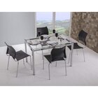 Cadeira Plástica 424 Unimóvel Cromado/preto