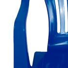Cadeira Plástica Azul Mor