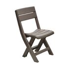 Cadeira Plástica Dobrável Baru Marrom Rimax