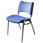Cadeira Plástica Empilhável Iso Com Conexão Para Auditório Fr