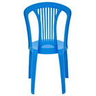 Cadeira Plastica Monobloco Atlantida Economy Azul