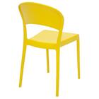 Cadeira Plastica Monobloco Sissi Amarela
