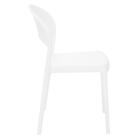 Cadeira Plastica Monobloco Sissi Branca
