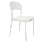 Cadeira Plastica Monobloco Sissi Branca