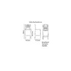 Cadeira Plastica Monobloco Sofia Vermelha Encosto Vazado Hori