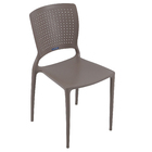 Cadeira Plástica Safira 84x44x52cm  Camurça  Tramontina