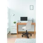 Cadeira Plastica Vanda Vermelha Com Rodizio Em Nylon