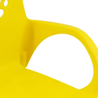 Cadeira Plástico Deluxe 81x43cm Amarelo  Forte Plástico