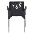 Cadeira Plástico Deluxe 81x43cm Preto Forte Plástico