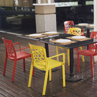 Cadeira Plástico Stuart  81x58cm Vermelho Grosfillex