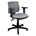 Cadeira Plaxmetal Brizza Diretor Cinza