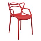 Cadeira Polipropileno Alegraespresso Móveis Vermelho