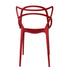 Cadeira Polipropileno Alegraespresso Móveis Vermelho