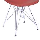 Cadeira Polipropileno Base Em Metal  Telha